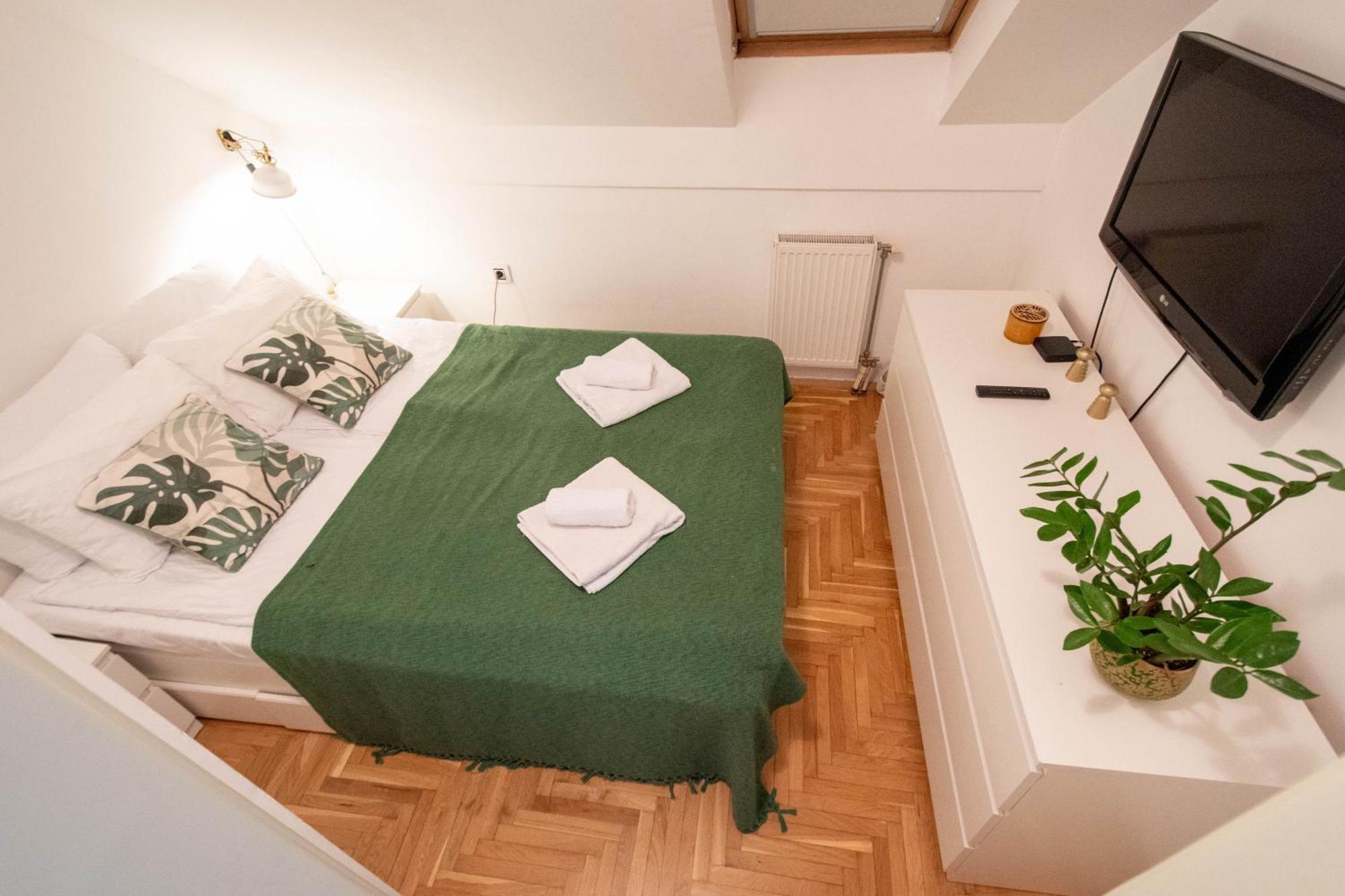 Spacious 1-Bedroom Apartment Újvidék Kültér fotó